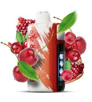 Elf Bar Ice King 30000 Cherry Pomegranate Cranberry (Вишня Гранат Клюква) &mdash; фото одноразовой pod-системы