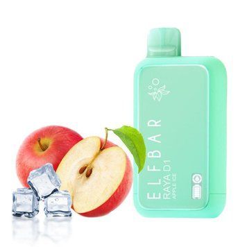 Elf Bar RAYA D1 13000 Apple Ice (Яблоко со льдом) &mdash; фото одноразовой pod-системы