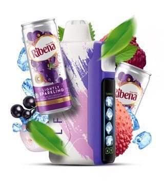 Elf Bar Ice King 30000 Ribena Lychee (Лимонад Рибена Личи) &mdash; фото одноразовой pod-системы