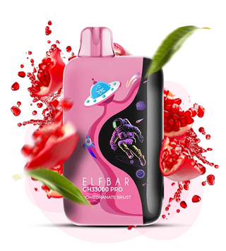 Elf Bar GH33000 PRO Pomegranate Burst (Гранатовый Взрыв) &mdash; фото одноразовой pod-системы