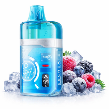 Elf Bar EBCreate BC Pro 40000 Blue Razz Ice (Ягідний лимонад з льодом) &mdash; фото одноразової pod-системи