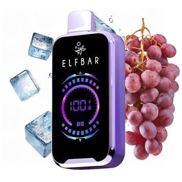 Elf Bar FS18000 Grape Ice (Виноград з прохолодою) &mdash; фото одноразової pod-системи
