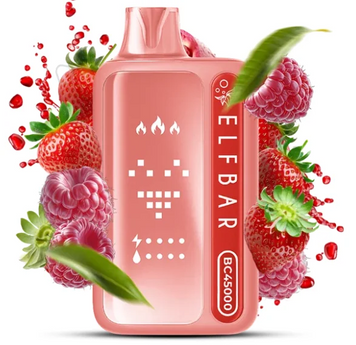 Elf Bar BC45000 Red Raspberry Strawberry (Малина Клубника) &mdash; фото одноразовой pod-системы