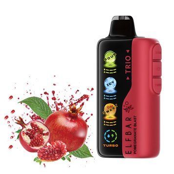 Elf Bar Trio 40000 Pomegranate Blast (Гранатовый взрыв) &mdash; фото одноразовой pod-системы