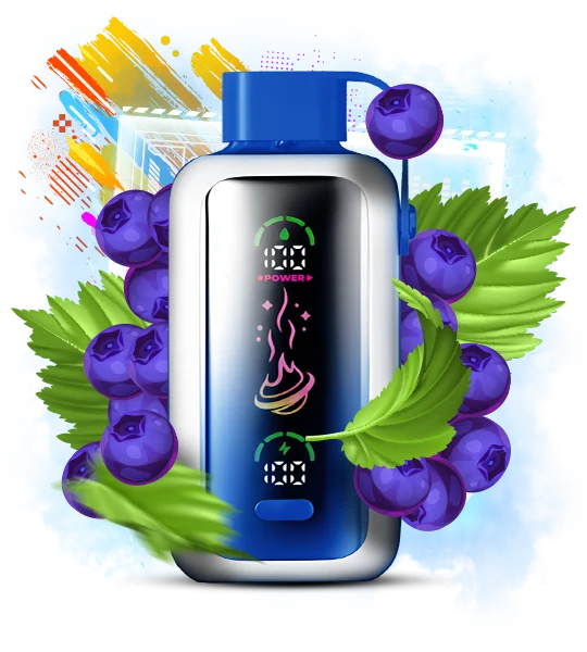 Vozol Star 20000 Blueberry Storm (Голубика) &mdash; фото одноразовой pod-системы