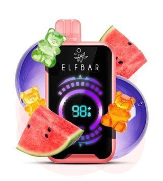 Elf Bar FS18000 Watermelon Bubble Gum (Кавун Жувальна гумка) &mdash; фото одноразової pod-системи