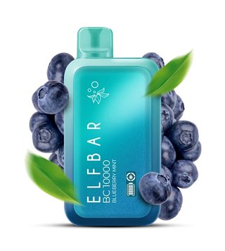 Elf Bar BC10000 Blueberry Mint (Чорниця з М'ятою) bc10000021 фото