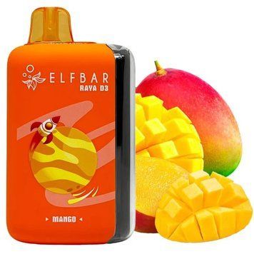 Elf Bar RAYA D3 25000 Mango (Манго) &mdash; фото одноразовой pod-системы