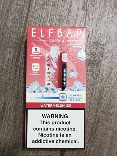 Elf Bar Ice King 40000 Sourpop (Кислі цукерки) &mdash; фото одноразової pod-системи