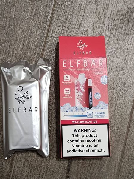 Elf Bar Ice King 40000 Sourpop (Кислі цукерки) &mdash; фото одноразової pod-системи