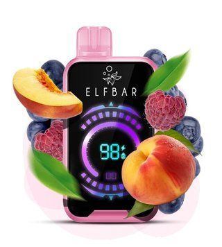 Elf Bar FS18000 Peach Berry (Персик Ягоди) &mdash; фото одноразової pod-системи