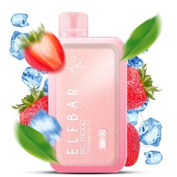 Elf Bar BC10000 Strawberry Ice (Клубника со льдом) &mdash; фото одноразовой pod-системы