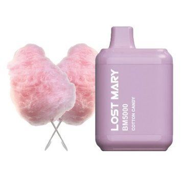 Lost Mary BM5000 Cotton Candy (Солодка вата) &mdash; фото одноразової pod-системи