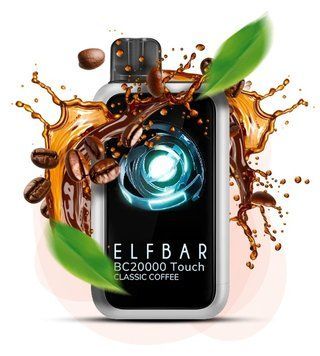 Elf Bar BC20000 Touch Classic Coffee (Кофе) &mdash; фото одноразовой pod-системы