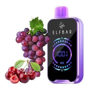 Elf Bar FS18000 Grape Cherry (Виноград Вишня) &mdash; фото одноразової pod-системи