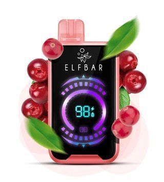 Elf Bar FS18000 Cranberry (Журавлина) &mdash; фото одноразової pod-системи