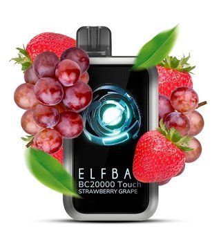 Elf Bar BC20000 Touch Strawberry Grape (Клубника Виноград) &mdash; фото одноразовой pod-системы