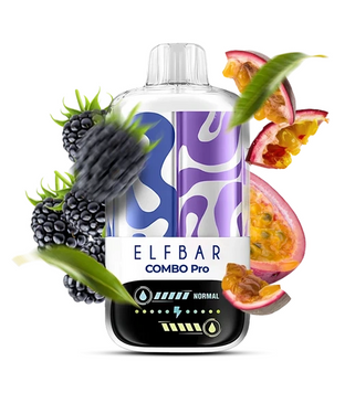 Elf Bar COMBO Pro 30000 Blackberry & Passionfruit (Ожина та Маракуйя) &mdash; фото одноразової pod-системи