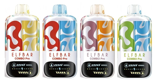 Elf Bar COMBO Pro 30000 Jasmine Raspberry & Blueberry Ice (Жасмин Малина и Черника со льдом) &mdash; фото одноразовой pod-системы