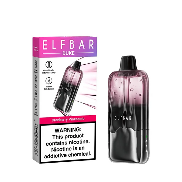 Elf Bar DUKE 30000 Cranberry Pineapple (Клюква Ананас) &mdash; фото одноразовой pod-системы