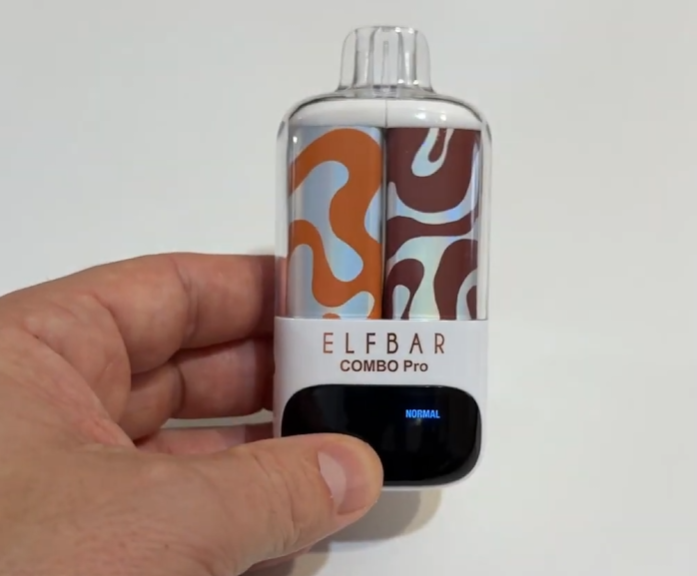 Elf Bar COMBO Pro 30000 Jasmine Raspberry & Blueberry Ice (Жасмин Малина и Черника со льдом) &mdash; фото одноразовой pod-системы