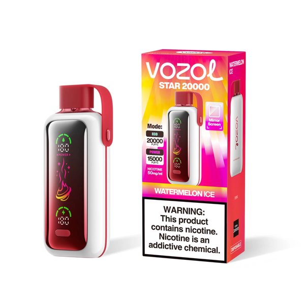 Vozol Star 20000 Watermelon Ice (Кавун з прохолодою) &mdash; фото одноразової pod-системи