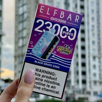 Elf Bar GH23000 Black Grape Soda (Чорний Виноград Содова) &mdash; фото одноразової pod-системи