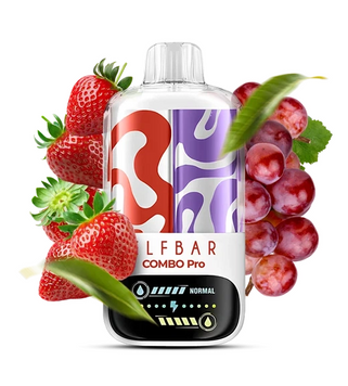 Elf Bar COMBO Pro 30000 Strawberry & Grape (Полуниця та Виноград) &mdash; фото одноразової pod-системи