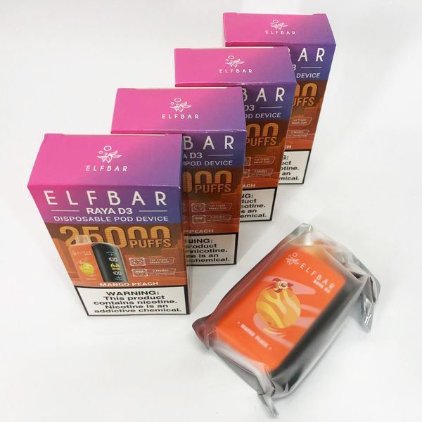 Elf Bar RAYA D3 25000 Blueberry Raspberry (Черника Малина) &mdash; фото одноразовой pod-системы