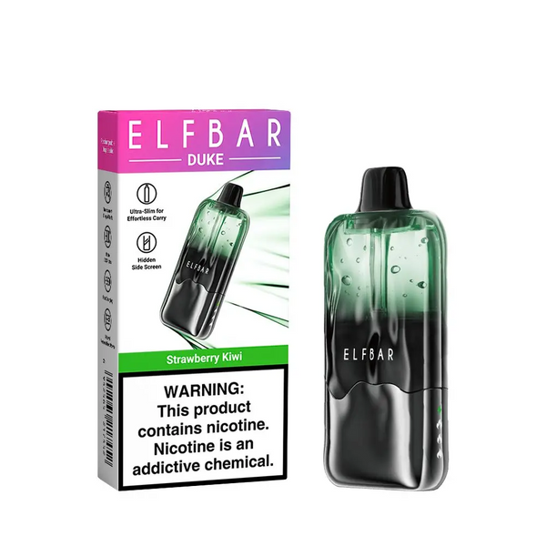 Elf Bar DUKE 30000 Strawberry Kiwi (Клубника Киви) &mdash; фото одноразовой pod-системы