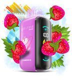 Elf Bar RAYA D3 25000 Strawberry Ice (Полуниця з прохолодою) &mdash; фото одноразової pod-системи