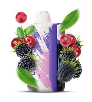 Elf Bar Ice King 30000 Blackberry Cranberry (Ожина Журавлина) &mdash; фото одноразової pod-системи