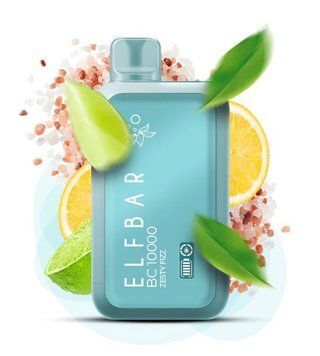 Elf Bar BC10000 Zesty Fizz Sea Salt Lemon (Морская соль Лимон) &mdash; фото одноразовой pod-системы