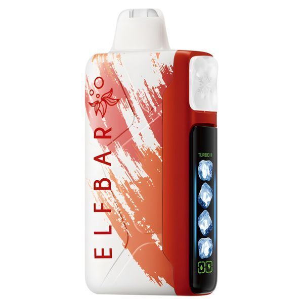 Elf Bar Ice King 30000 Strawberry Kiwi Ice (Полуниця Ківі з прохолодою) &mdash; фото одноразової pod-системи