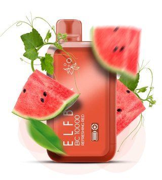 Elf Bar BC10000 Refreshing Red Watermelon (Освежающий арбуз) &mdash; фото одноразовой pod-системы