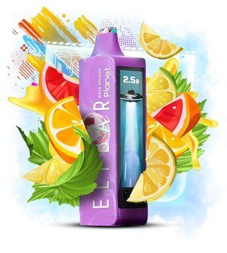 Elf Bar Planet 25000 Baja Splash (Мультифрукт) &mdash; фото одноразової pod-системи