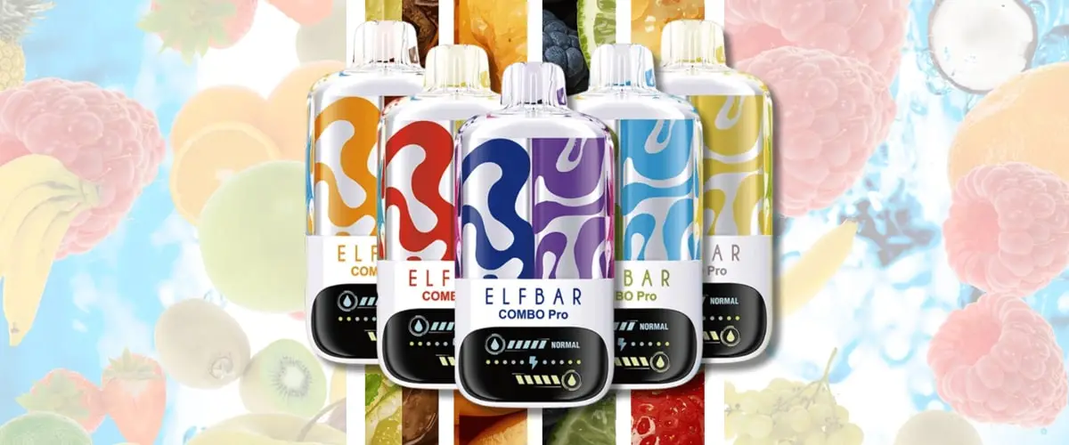 Elf Bar COMBO Pro 30000 два баки переключення смаків
