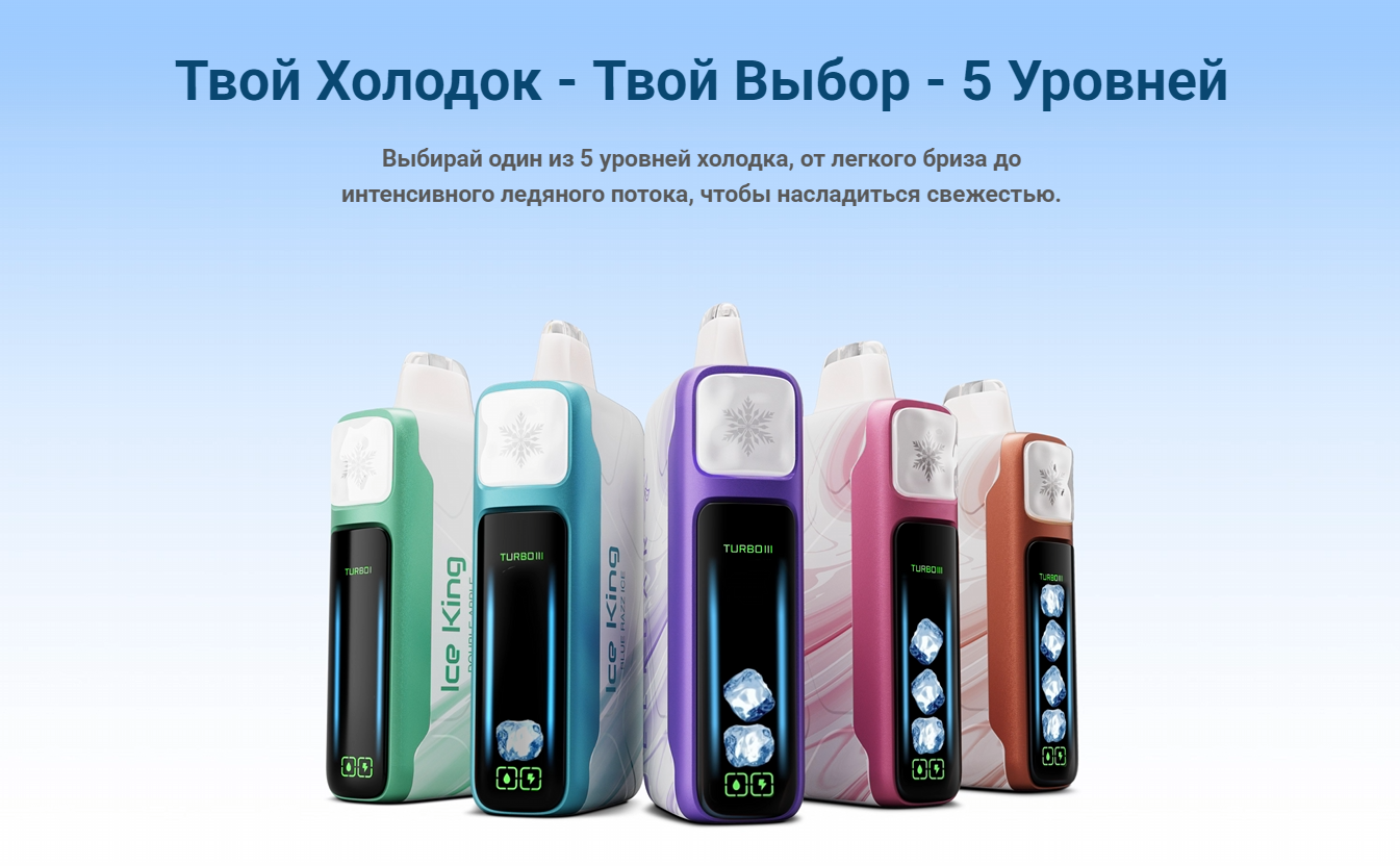 5 режимов холода Ice King 30000